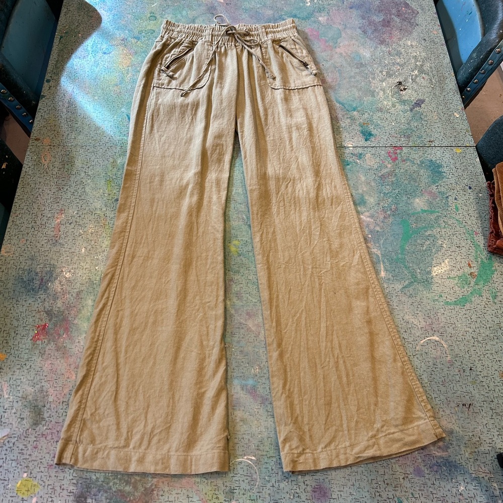 Sage Linen Pants